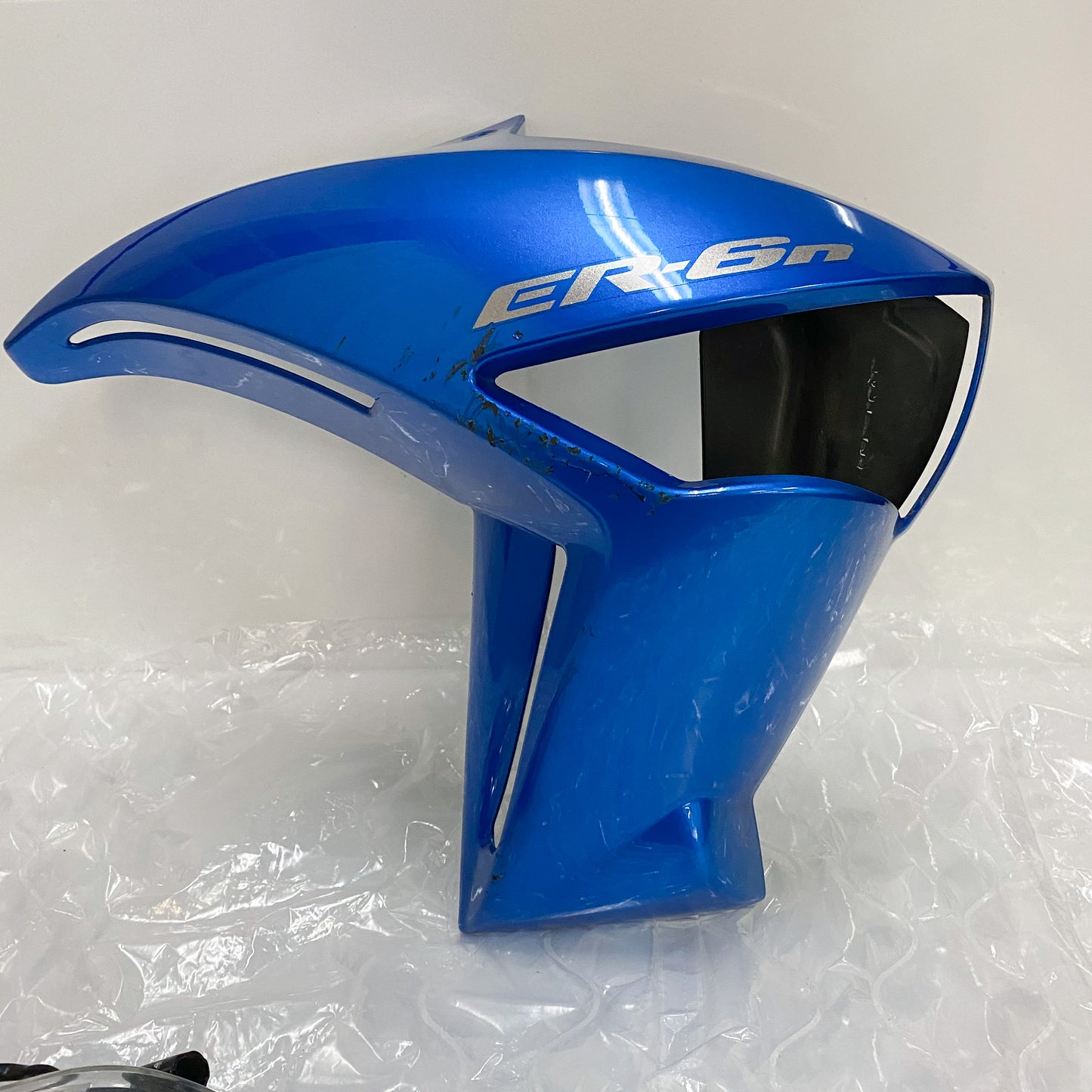 Kawasaki SHROUD, RH, C.P.BLUE with Turn Signal 49125-0034-15D USED