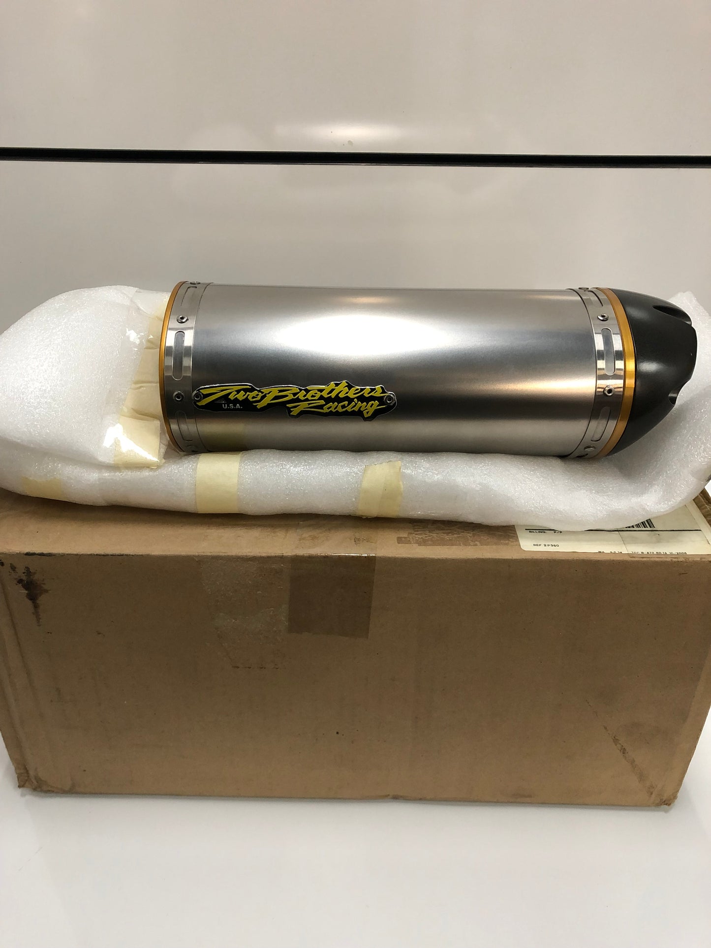 Two Brothers Triumph Daytona 675 '06-'07 V.A.L.E S/0 M5 Titanium Slip On Exhaust 005-1550420V