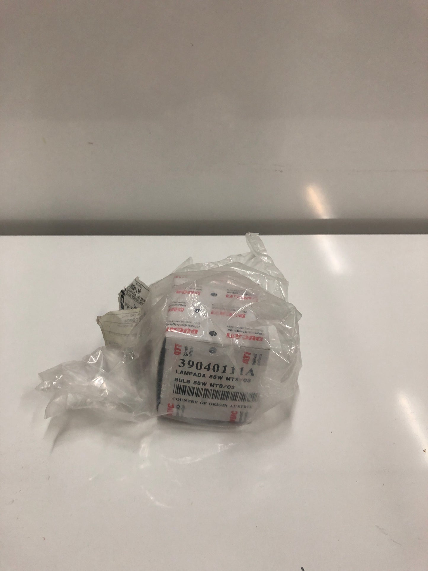 DUCATI BULB 12V 55W H7 HALOGEN 39040111A