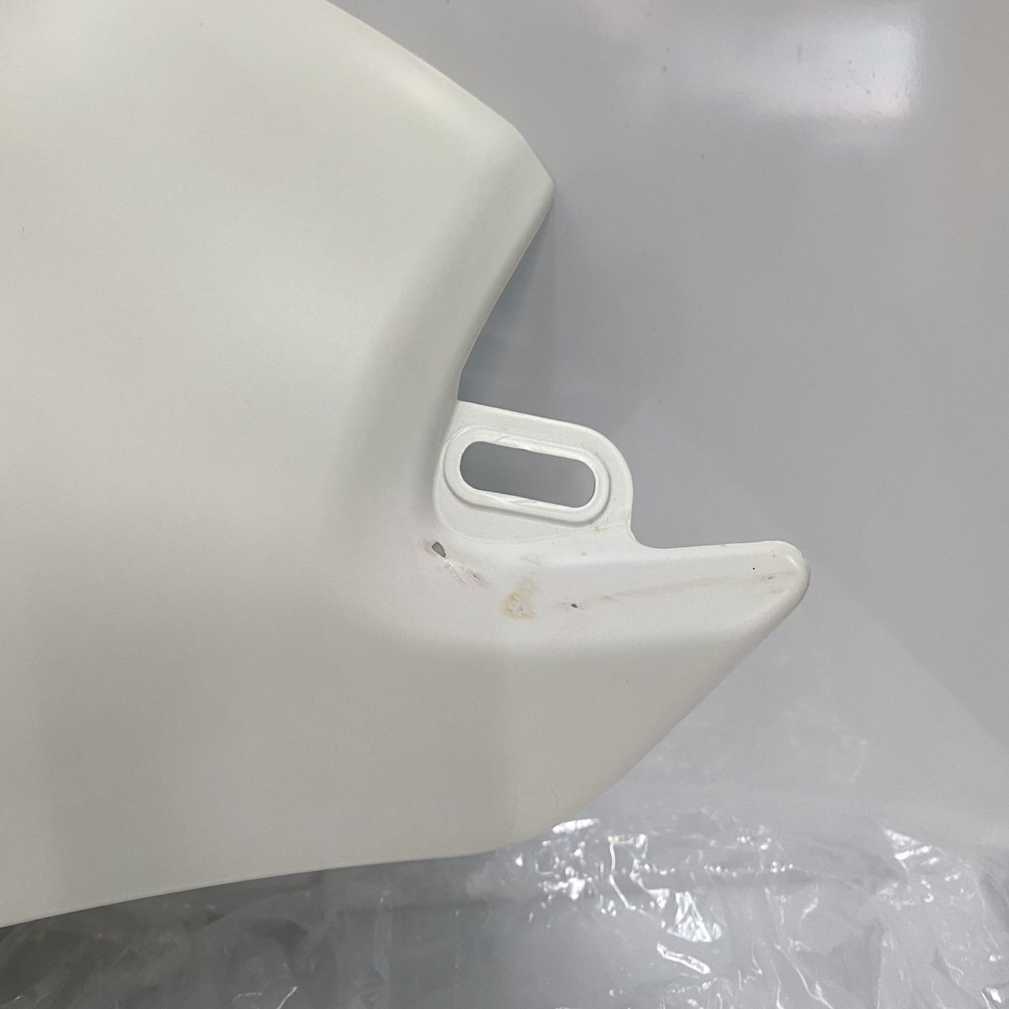 Ducati Monster 796 RH + LH Tank Panels Arctic White Silk 48012591DV 48012591CV USED