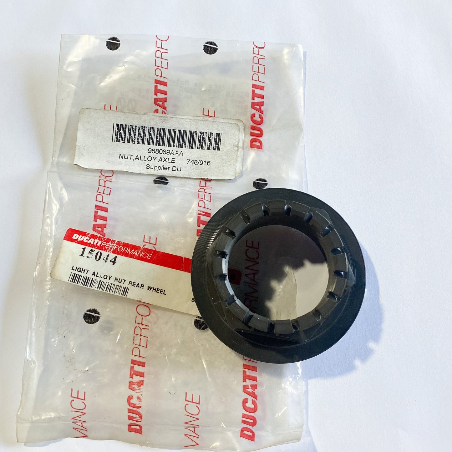 Ducati Performance Alloy Rear Axle Nut 748 / 916 968089AAA