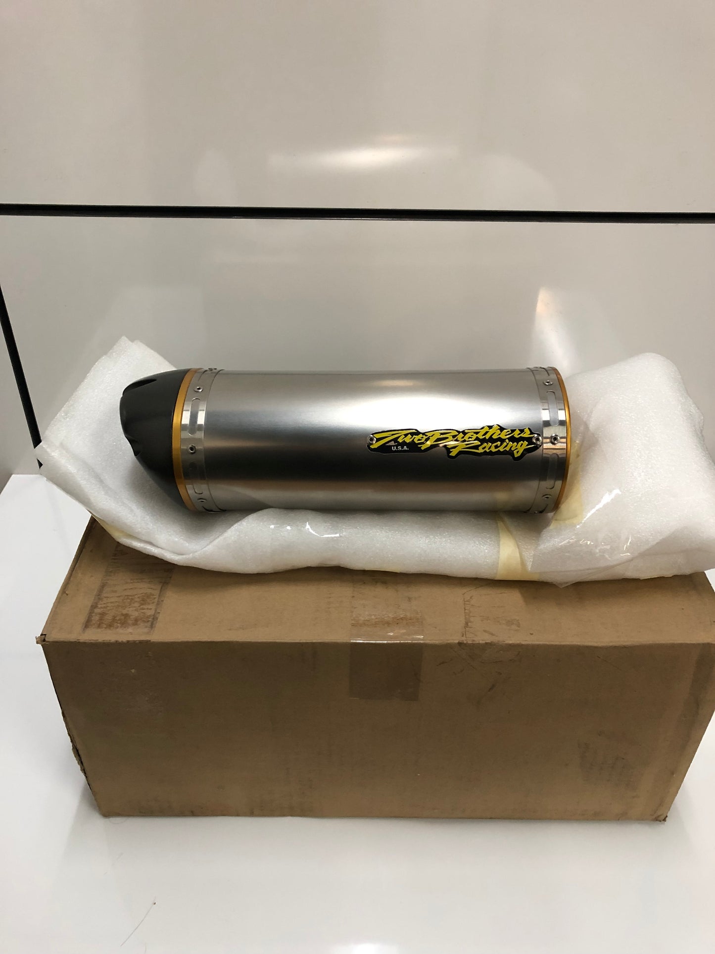Two Brothers Triumph Daytona 675 '06-'07 V.A.L.E S/0 M5 Titanium Slip On Exhaust 005-1550420V