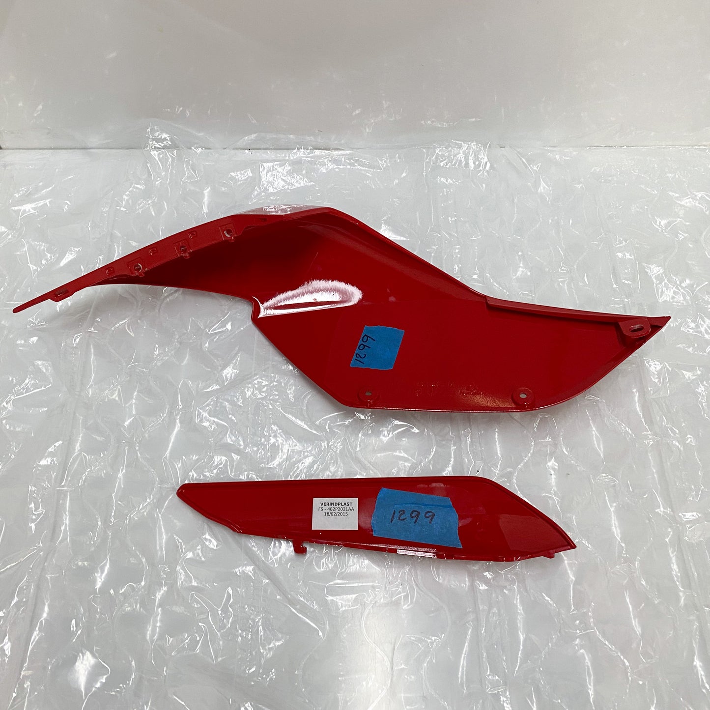 Ducati 1299/1299S Frame Cover & Cap LH 48212021AA 48212041AA USED