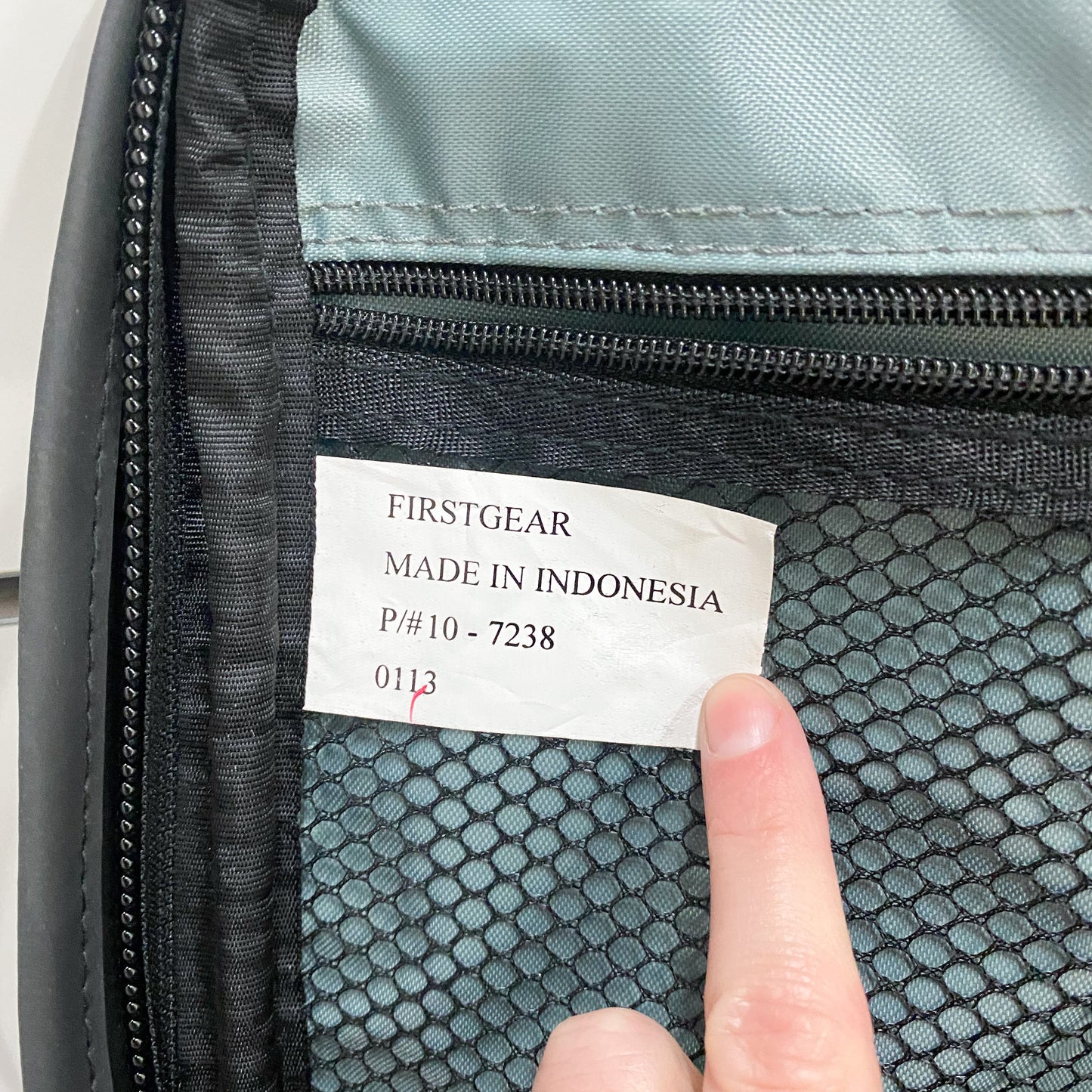 First Gear Onyx Tail Bag 107238 USED