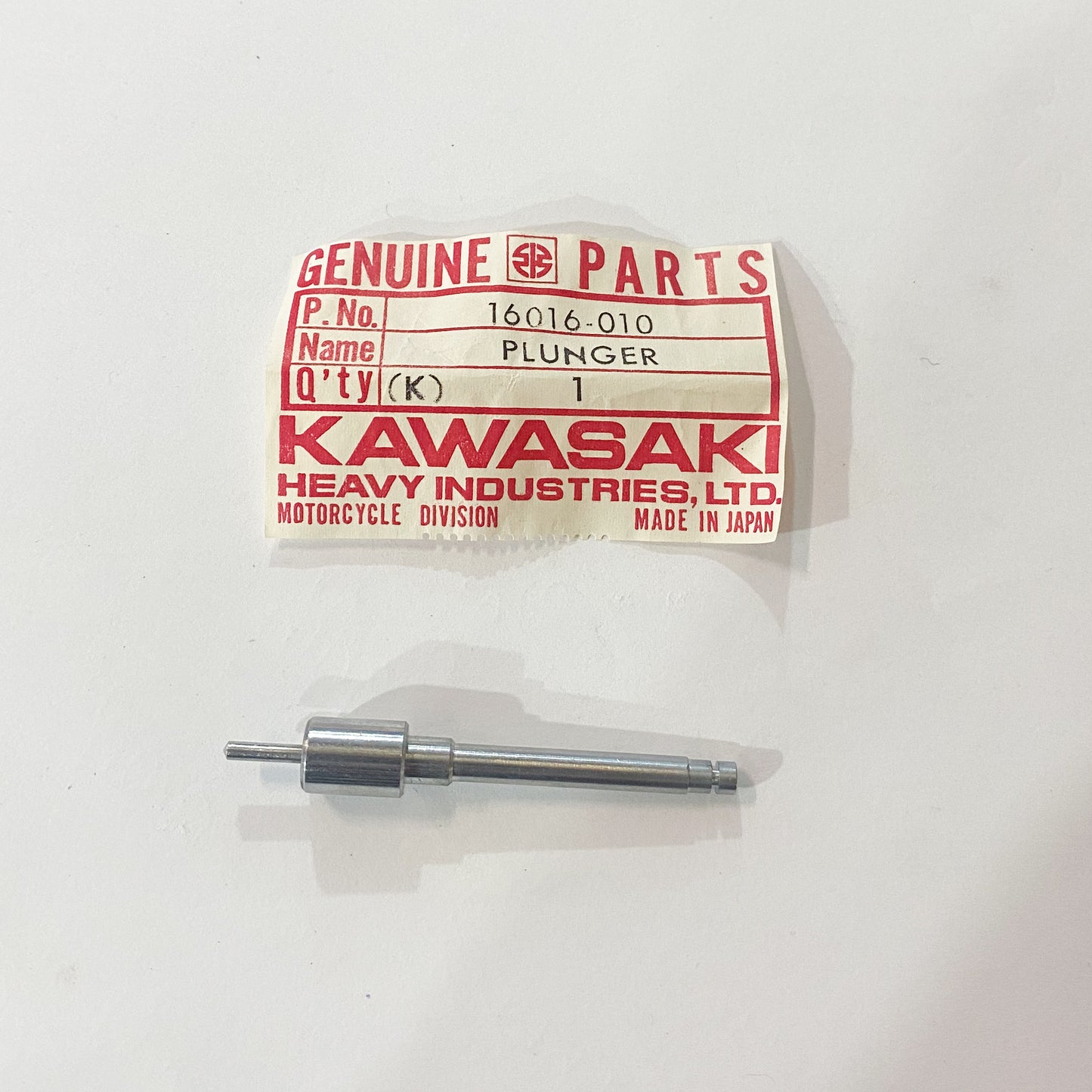 KAWASAKI PLUNGER,STARTER | --F/NO. 32817 16016-010