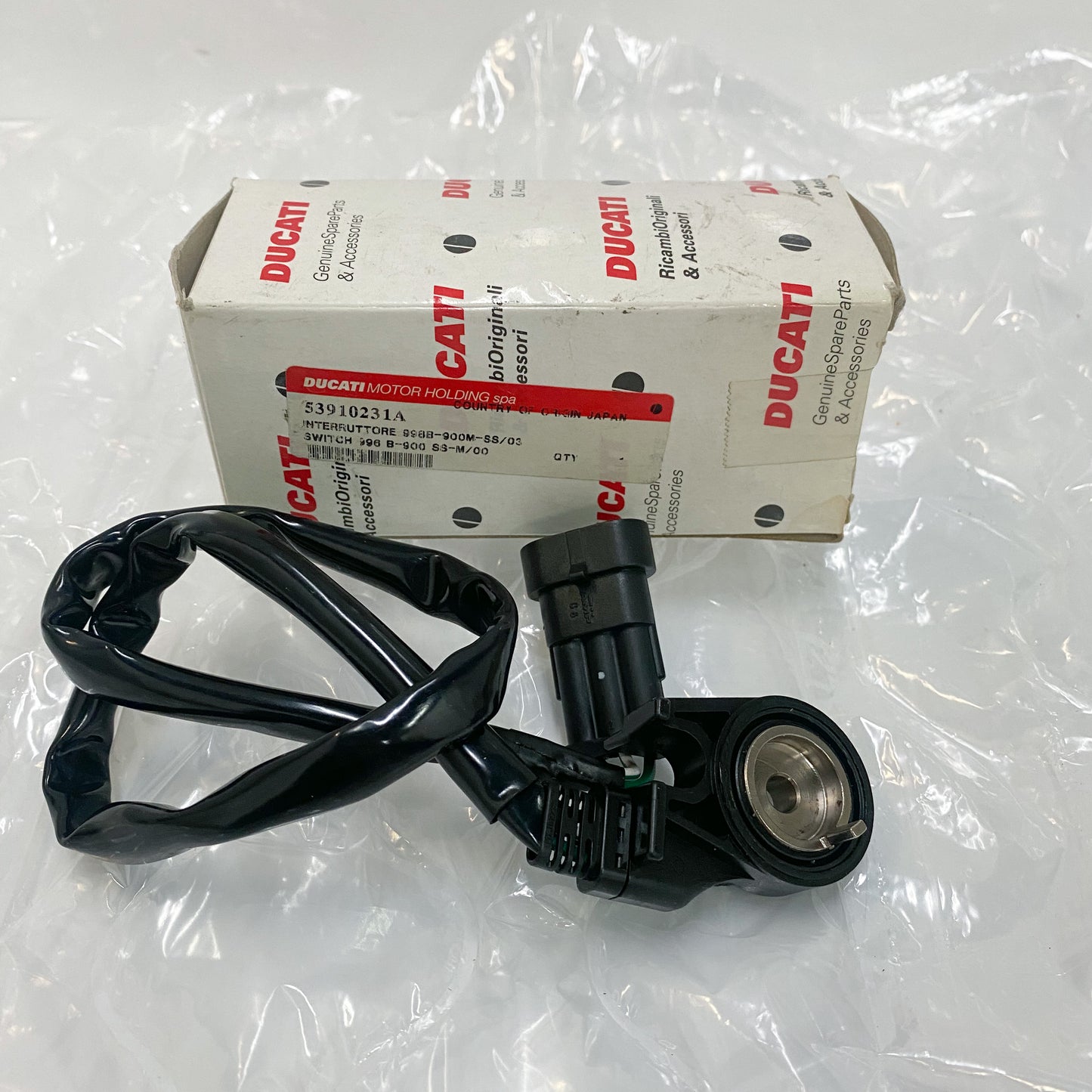 DUCATI OEM SWITCH ASSY, SIDE STAND 53910231A