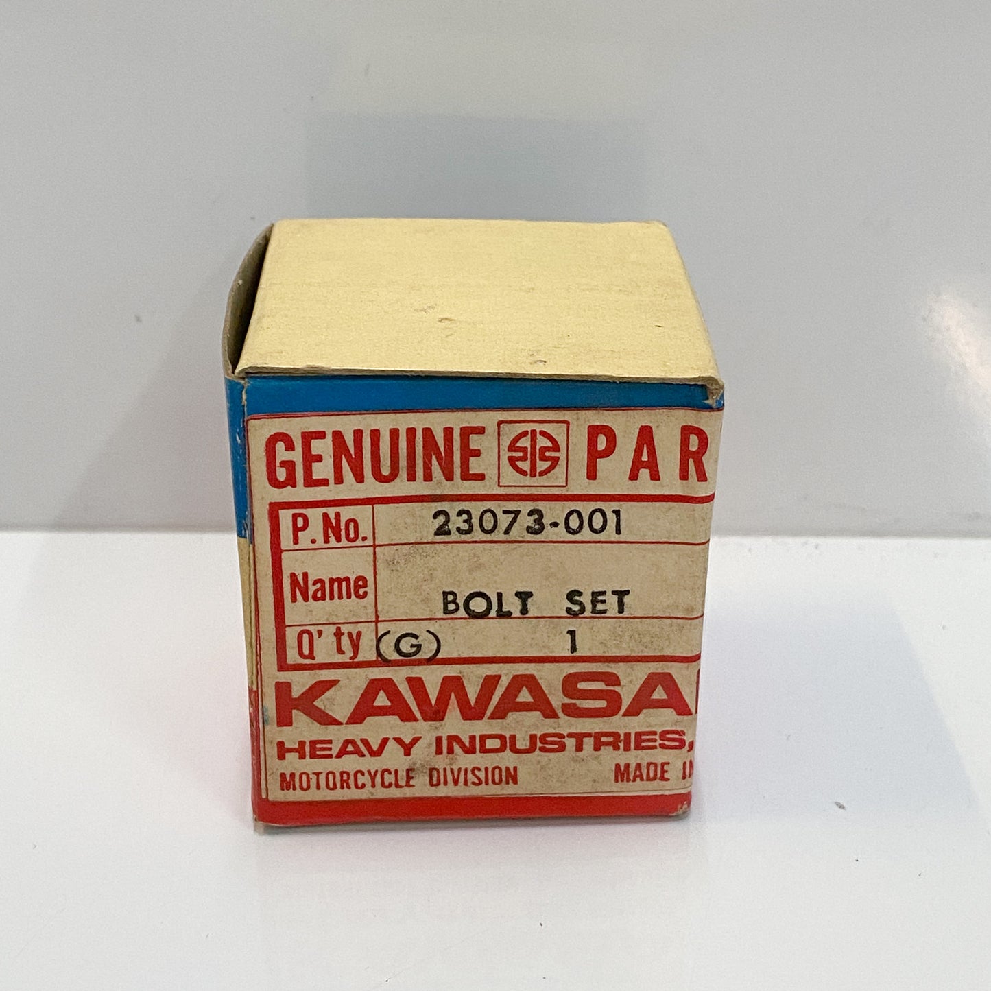 KAWASAKI BOLT SET-SIG LAMP BKT 23073-001