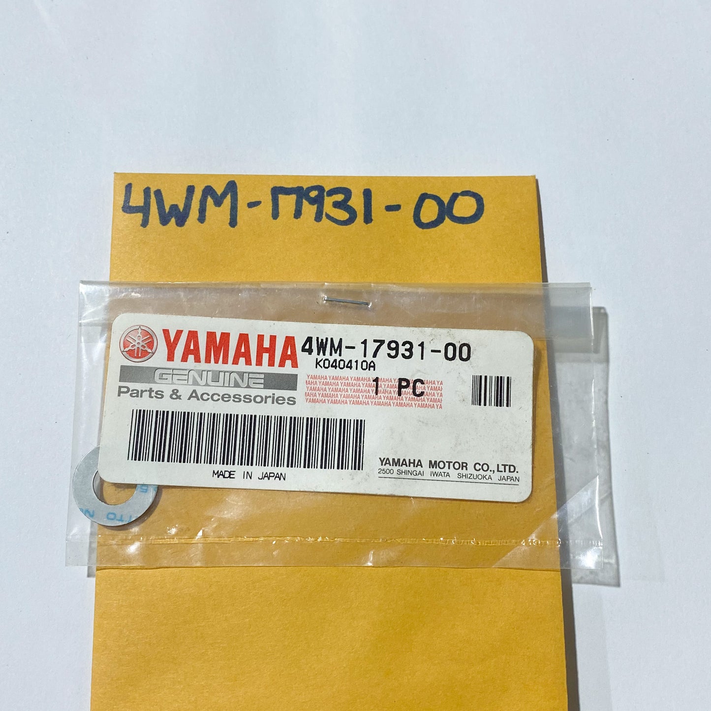 YAMAHA GASKET 4WM-17931-00-00