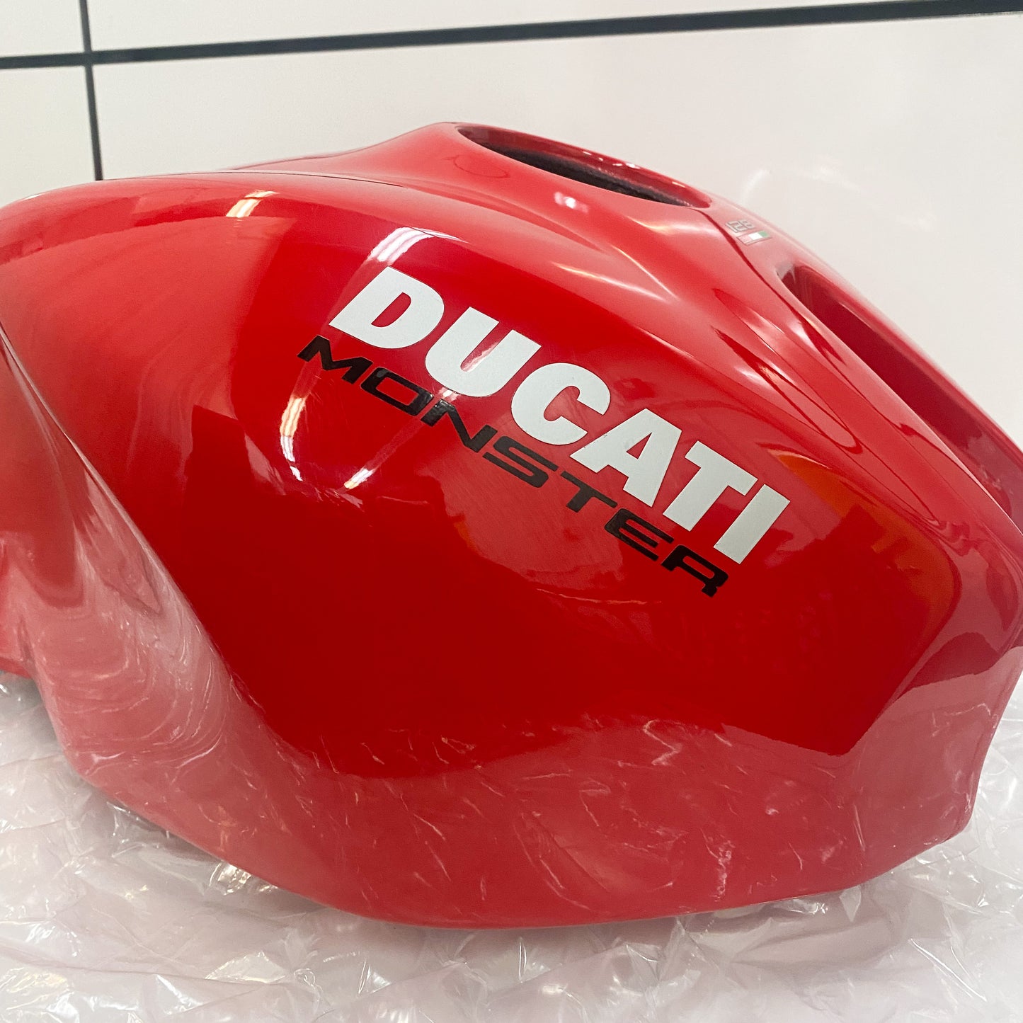 Ducati Monster 821 Gas Tank, Red '15-'17 58612001CA USED