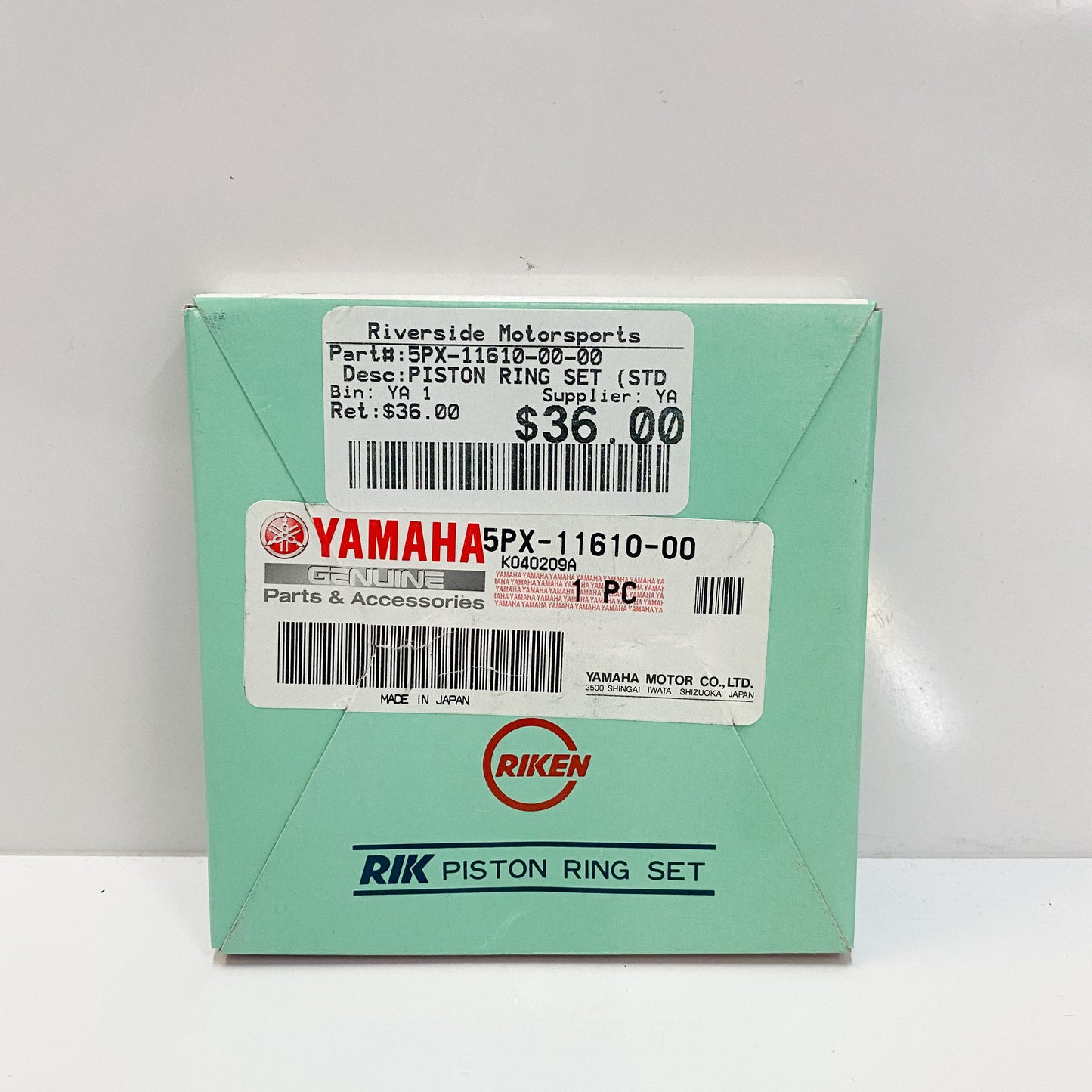 YAMAHA PISTON RING SET 5PX-11610-00-00