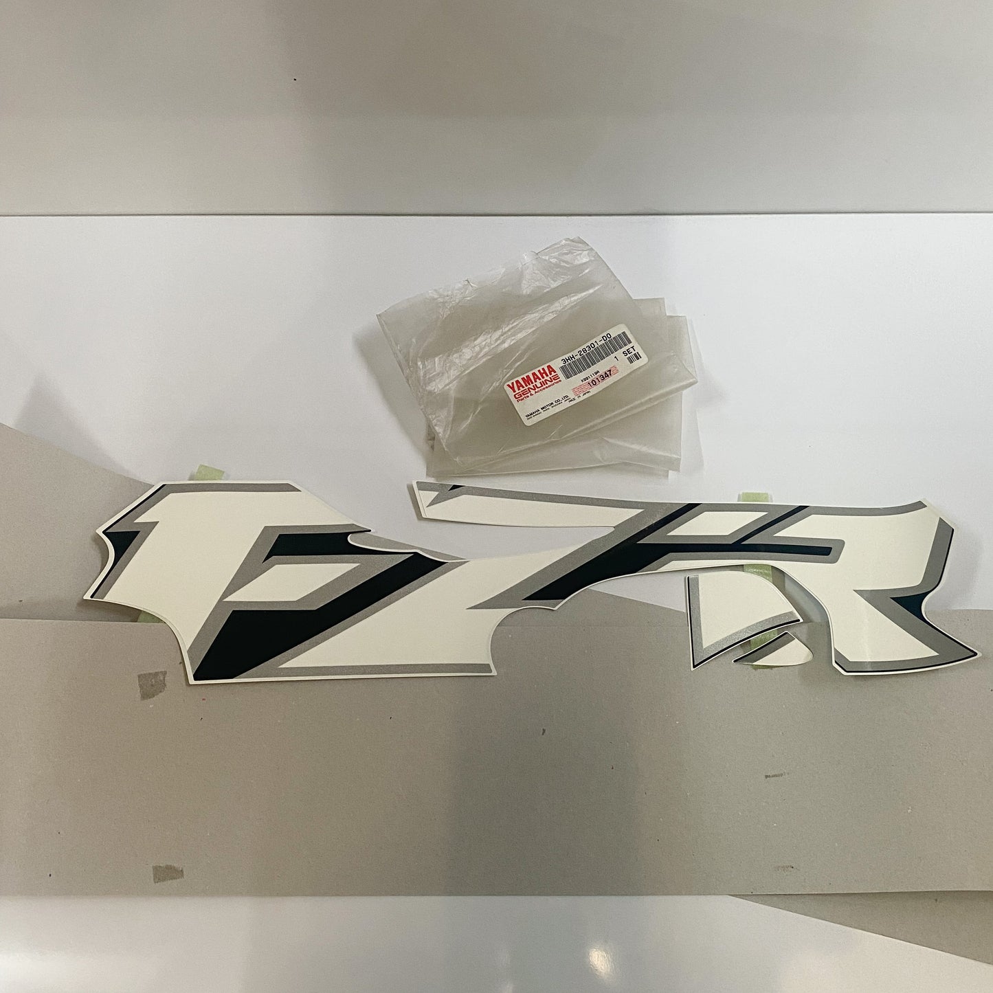 Yamaha Graphic Set, Lower Cover 1 3HH-28301-D0-00