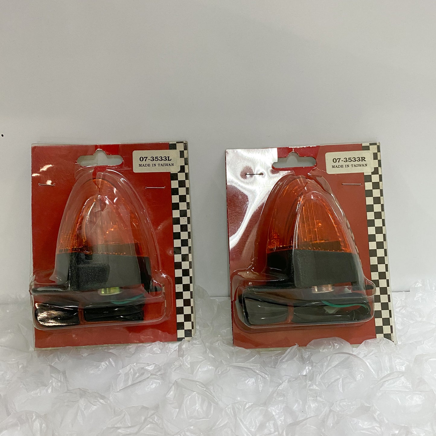 Targa Kawasaki ZX636 05-06 Left & Right T/S AMBER