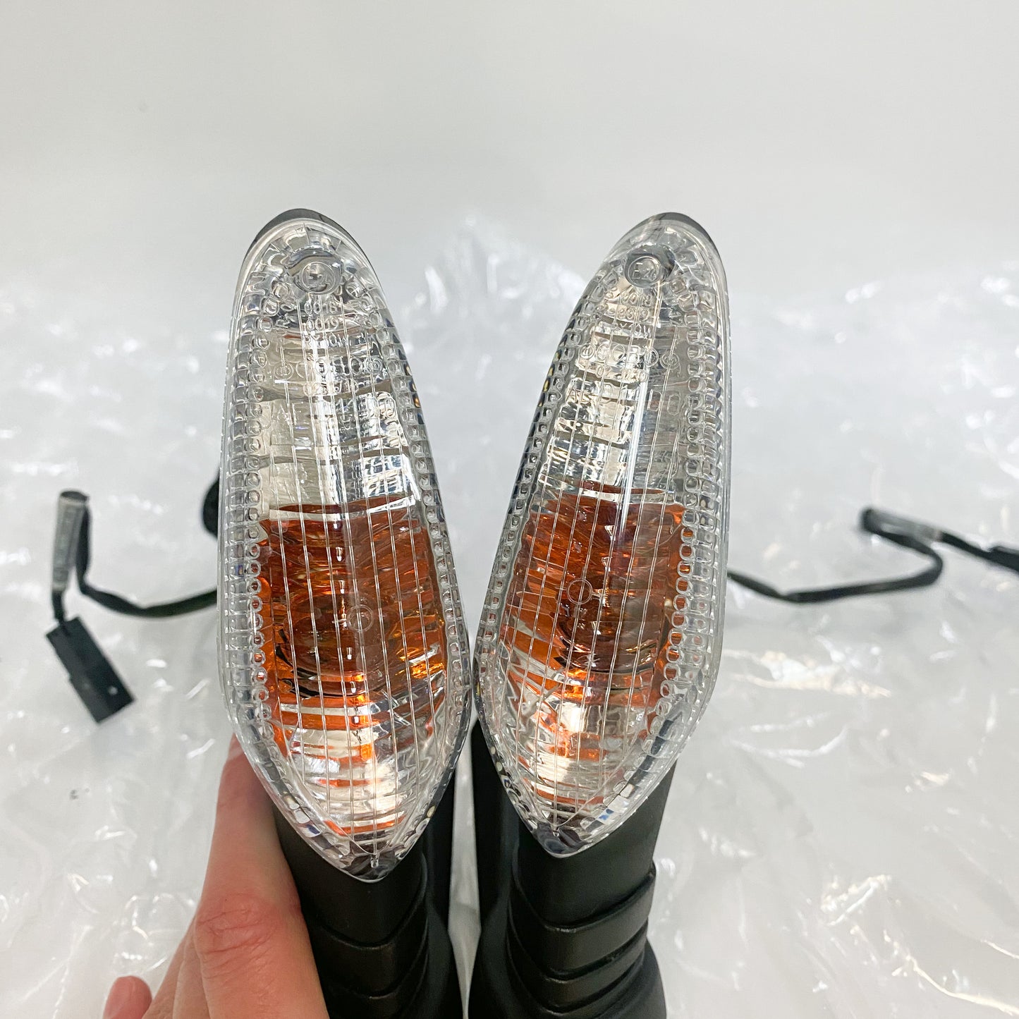 Ducati Monster 1200/1200S 14-16 Rear Turn Signal Indicator Set USED 53010226B / 53010236B