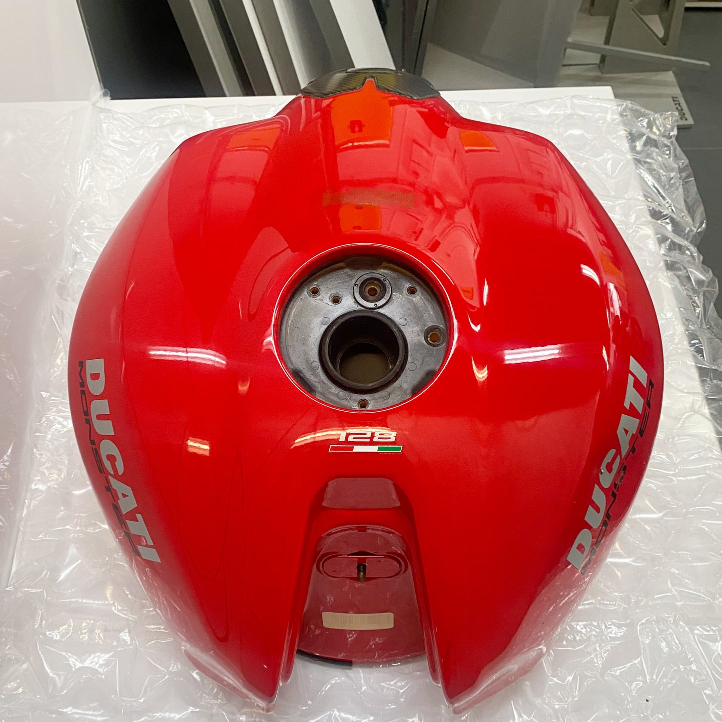 Ducati Monster 821 Gas Tank, Red '15-'17 58612001CA USED