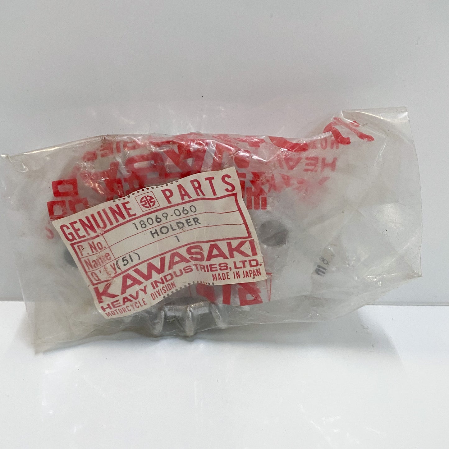 KAWASAKI HOLDER,EXHAUST PIPE 18069-060