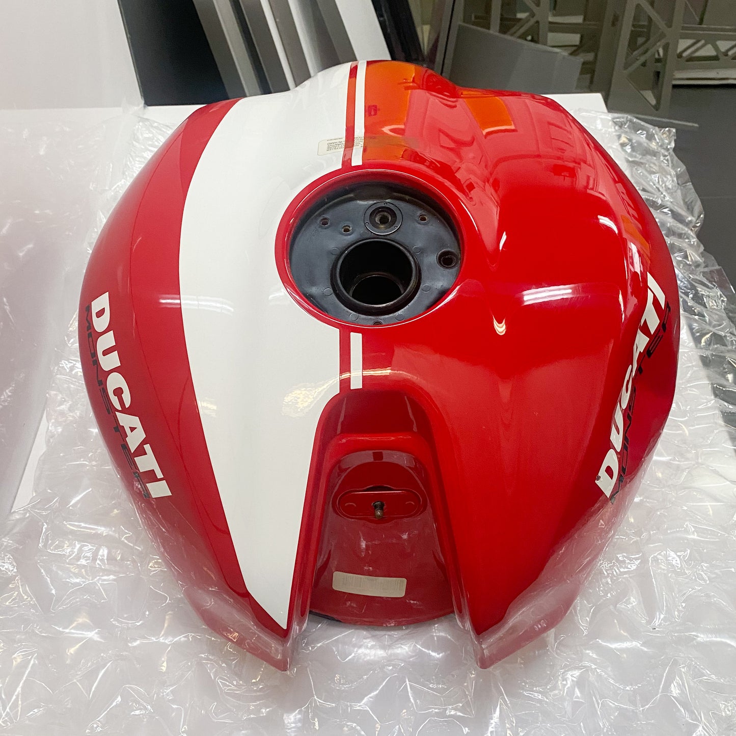 Ducati Monster 1200/821 Stripe Gas Tank 58612001CH USED