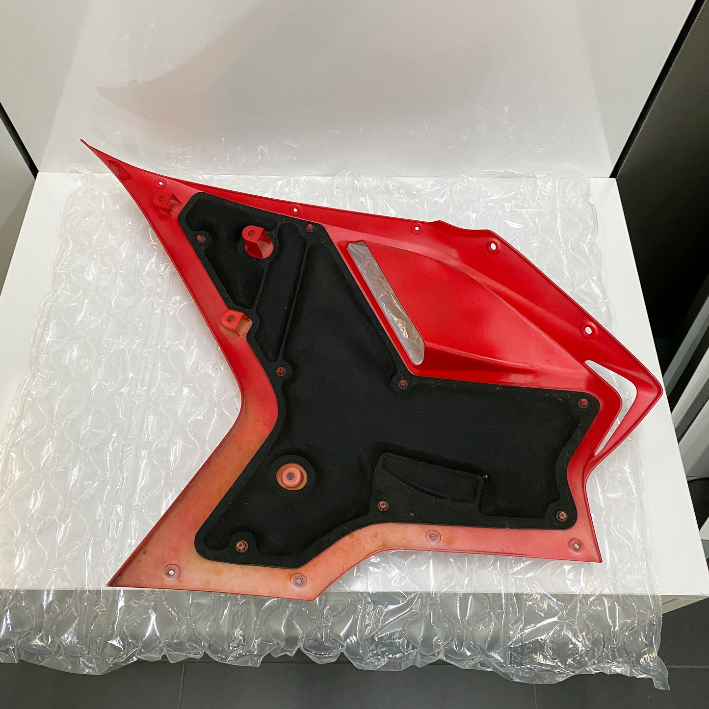 Ducati 1098 Red RH Upper Half Fairing 48012292AA USED