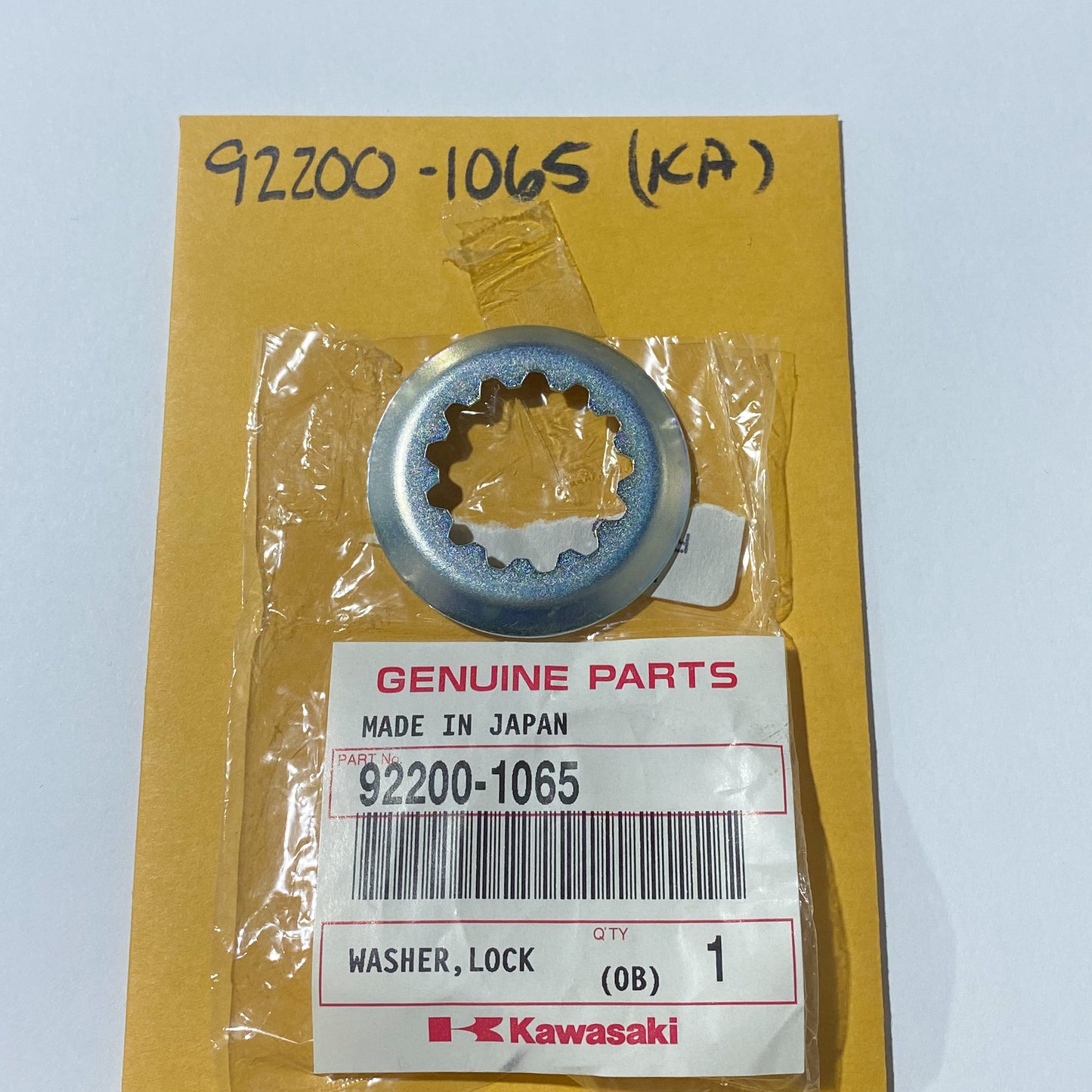 KAWASAKI WASHER 92200-1065