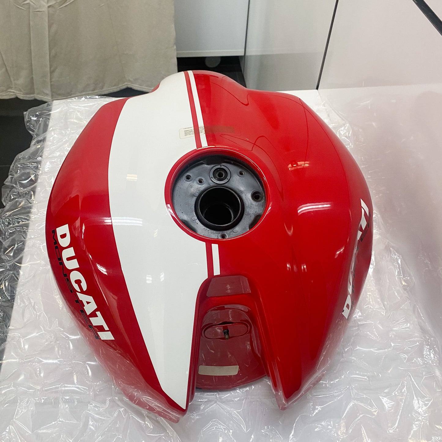 Ducati Monster 1200/821 Stripe Gas Tank 58612001CH USED