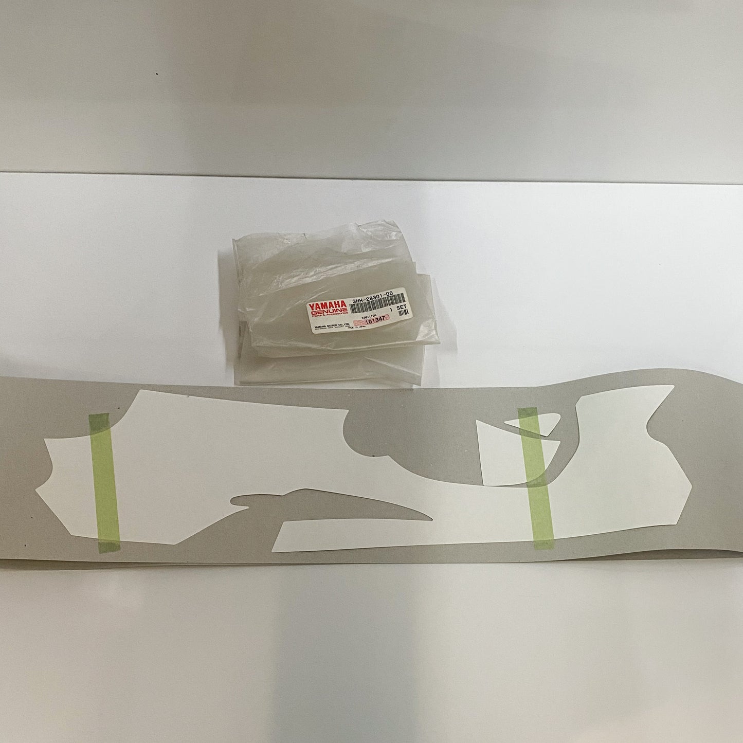 Yamaha Graphic Set, Lower Cover 1 3HH-28301-D0-00