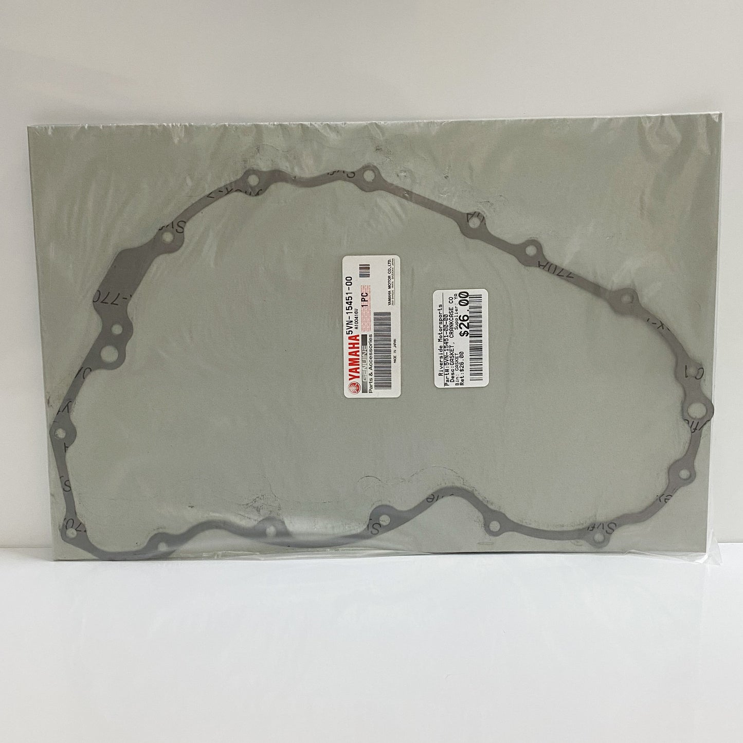 YAMAHA GASKET, CRANKCASE COVER 1 5VN-15451-00-00