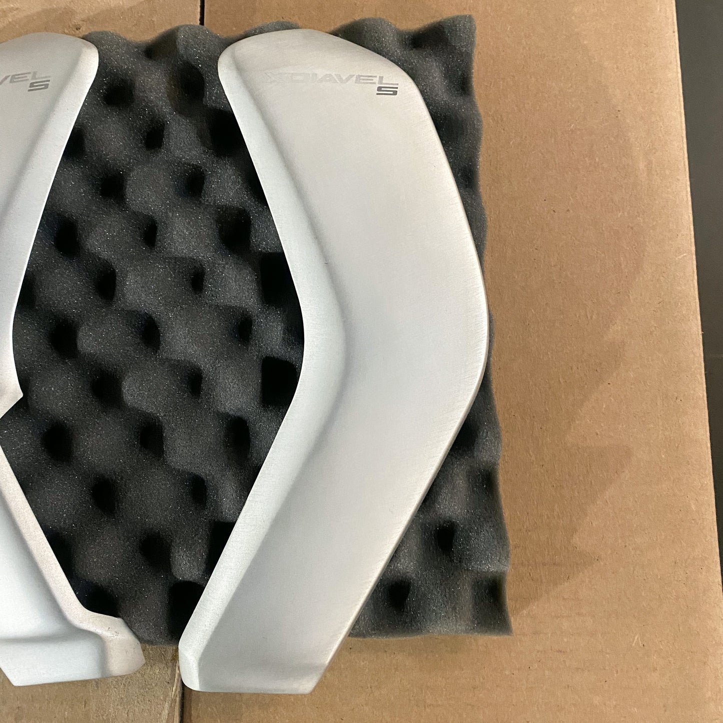 Ducati XDiavel S Left & Right Water Cooler Covers 48017731AB / 48017741AB