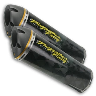 Two Brothers Yamaha R1 '04-'06 M2 Carbon Fiber Slip On Exhaust Dual 005-1130407