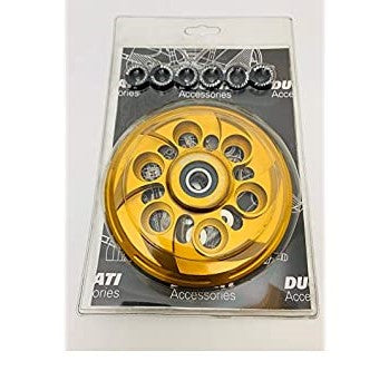 Ducati Self-Ventilated Clutch Pressure Plate - Gold 96856608B