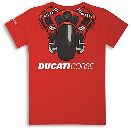 Ducati Little Rider T-Shirt Red