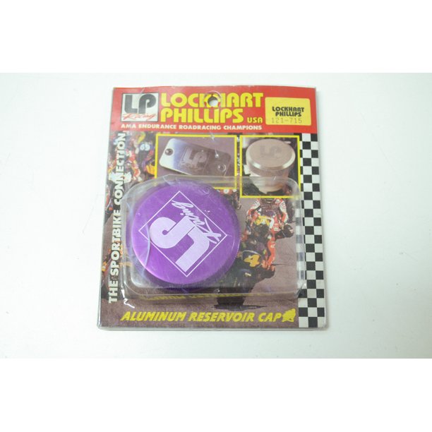 Lockhart Phillips Aluminum Reservoir Cap Purple Y/S/K 121-715