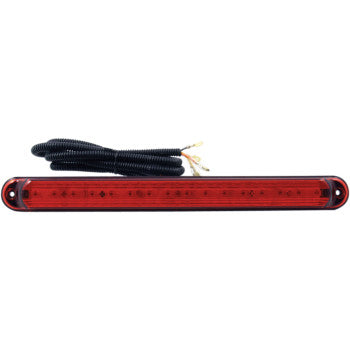 Chris Products LED Light Bar. Red Lens & Black Base