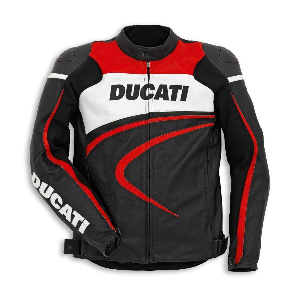 Ducati Sport C2 Leather Riding Jacket by Dainese 981028454