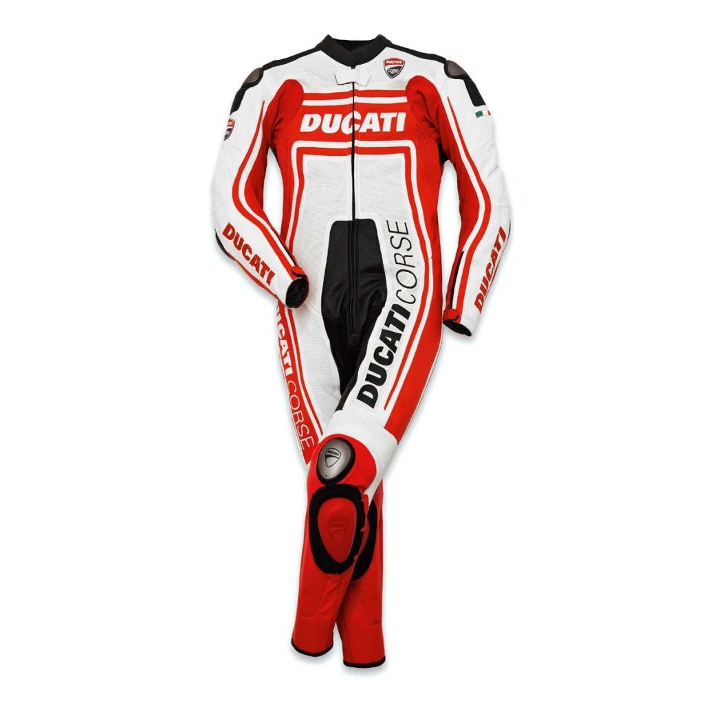 Ducati Corse C2 One Piece Leather Race Suit by Dainese 981029650