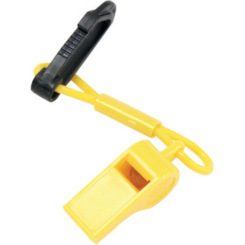Atlantis Yellow Whistle with Clip