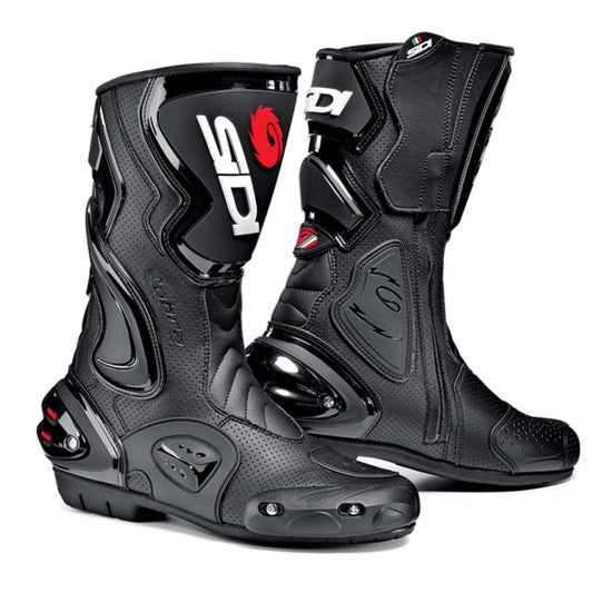 Sidi Cobra Air Motorcycle Boots Size 42 SIS-COA-BKBK-42 NOS