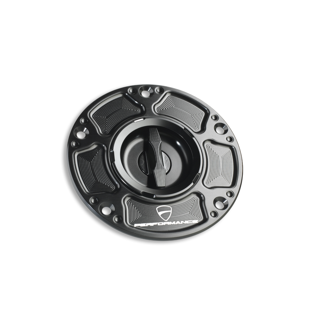 Ducati Aluminum Tank Plug Assembly - SBK 96900712A