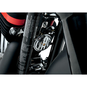 Drag Specialties Chrome Mini Slotted Horn 2.5" 2107-0045