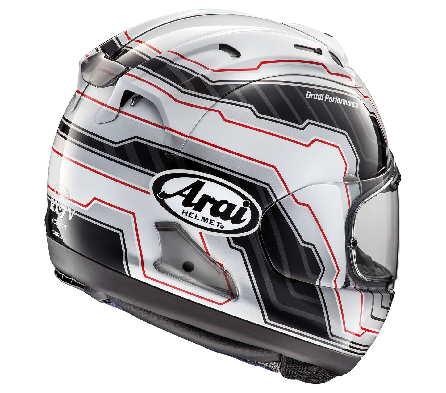Arai Corsair-X Mamola Edge White