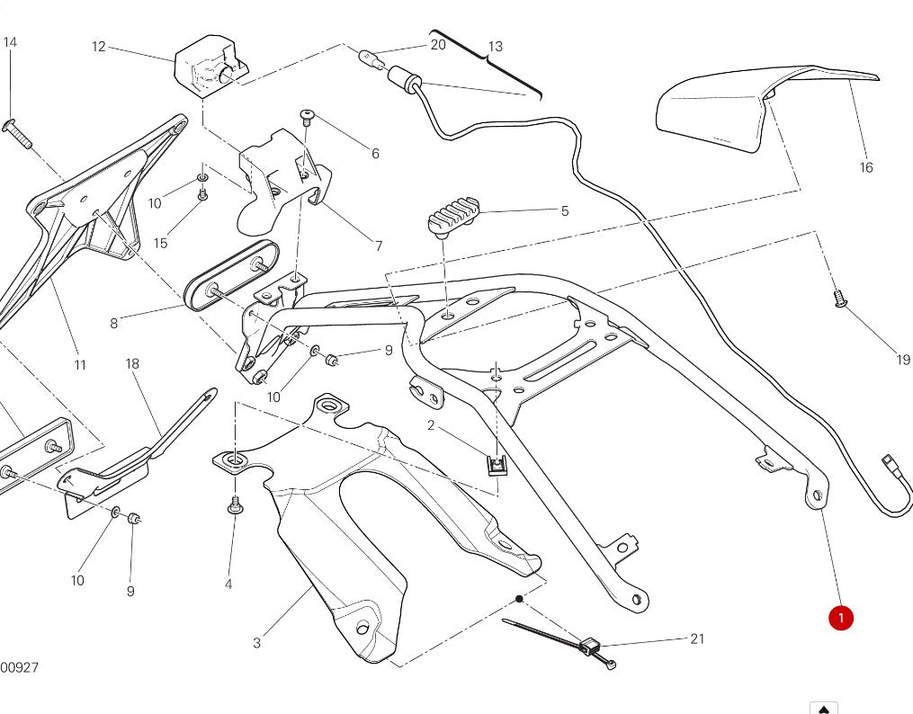 Ducati Scrambler Stay Comp 56113272BA