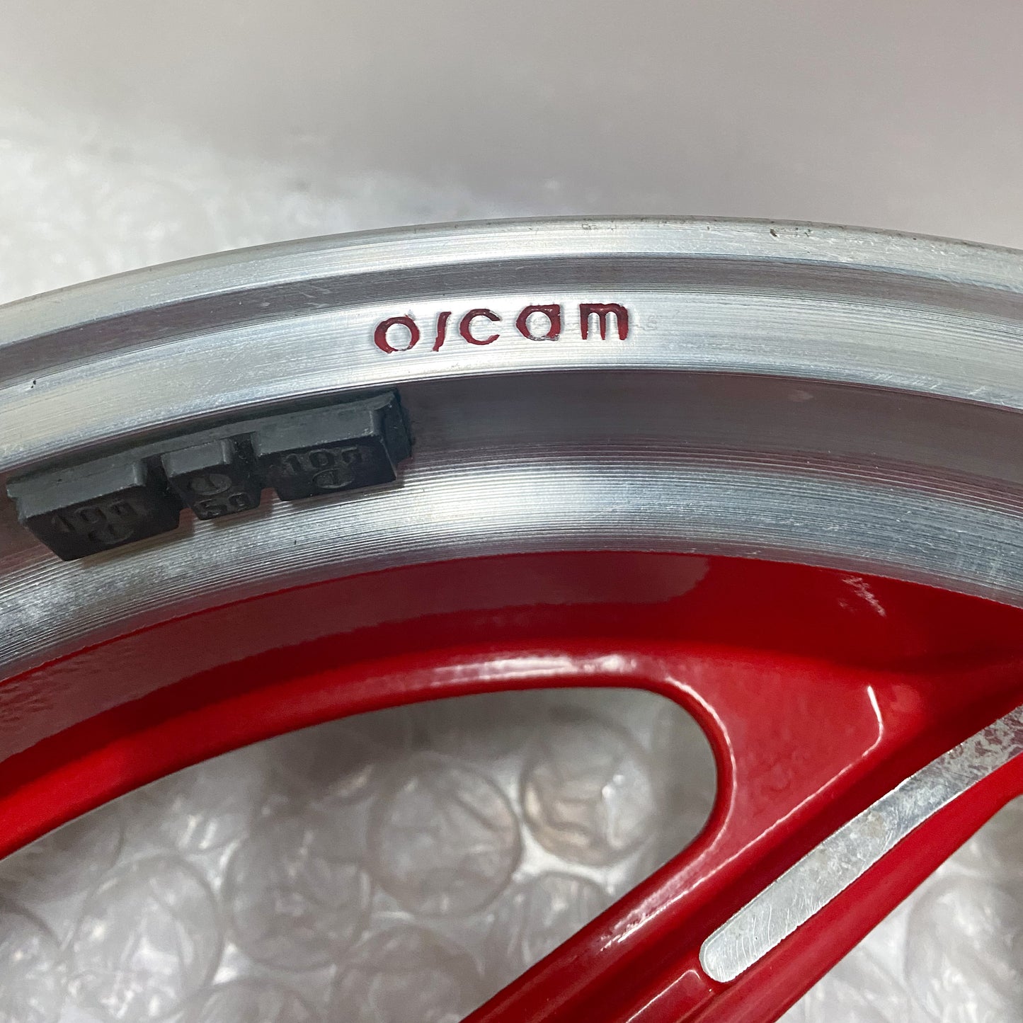 Ducati Paso 750 Sport Rear Wheel Rim Red 067080163 USED