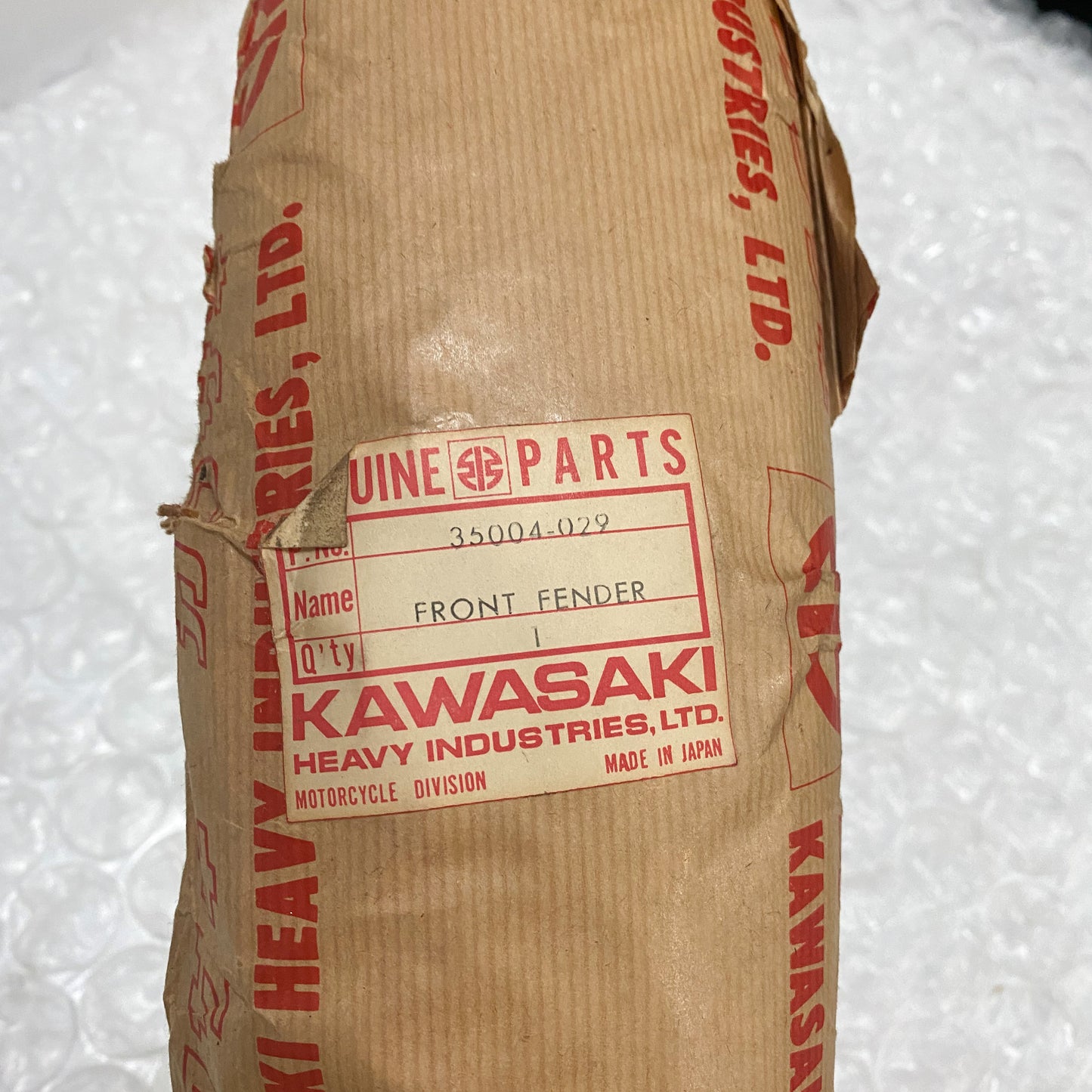 KAWASAKI FENDER-FR 35004-029 NOS