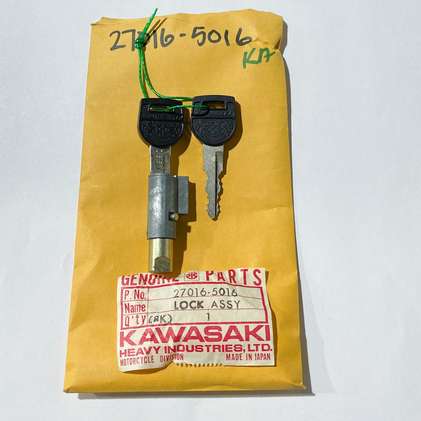 KAWASAKI LOCK-ASSY,STEERING 27016-5016