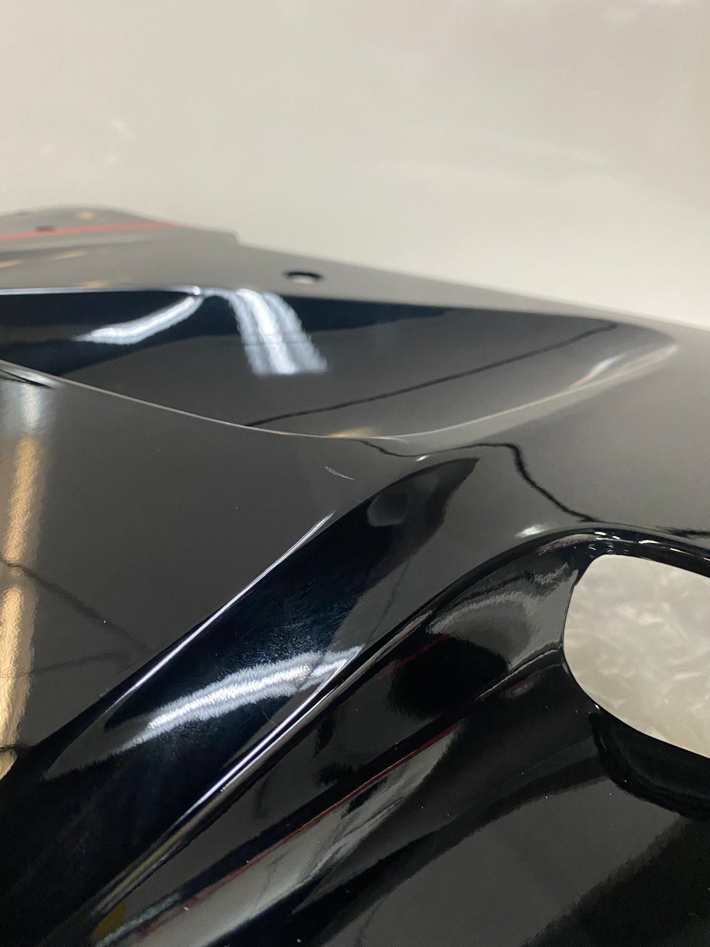Kawasaki ZX1000R 86-87 Left Side Fairing, Ebony/ Pearl Cosmic Gray 55027-5018-T4