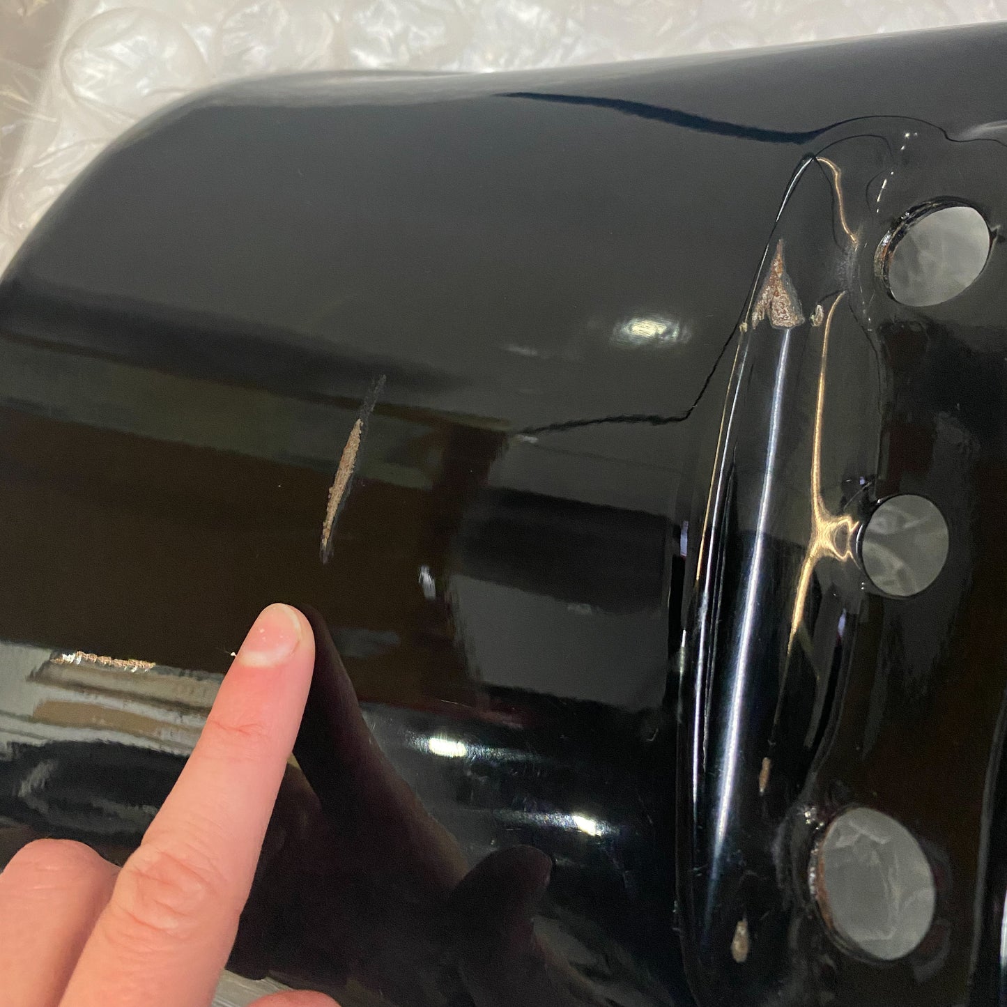 Kawasaki Vulcan 1500 Classic FENDER-COMP-REAR, Ebony 35022-1315-H8 USED