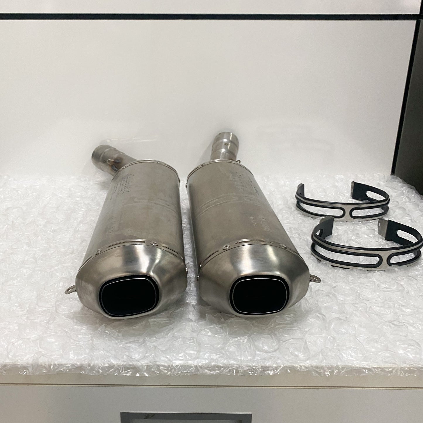 Ducati 848/1098/1198 Stock OEM Exhaust Take-Off 57411963C & 57311993C (1)