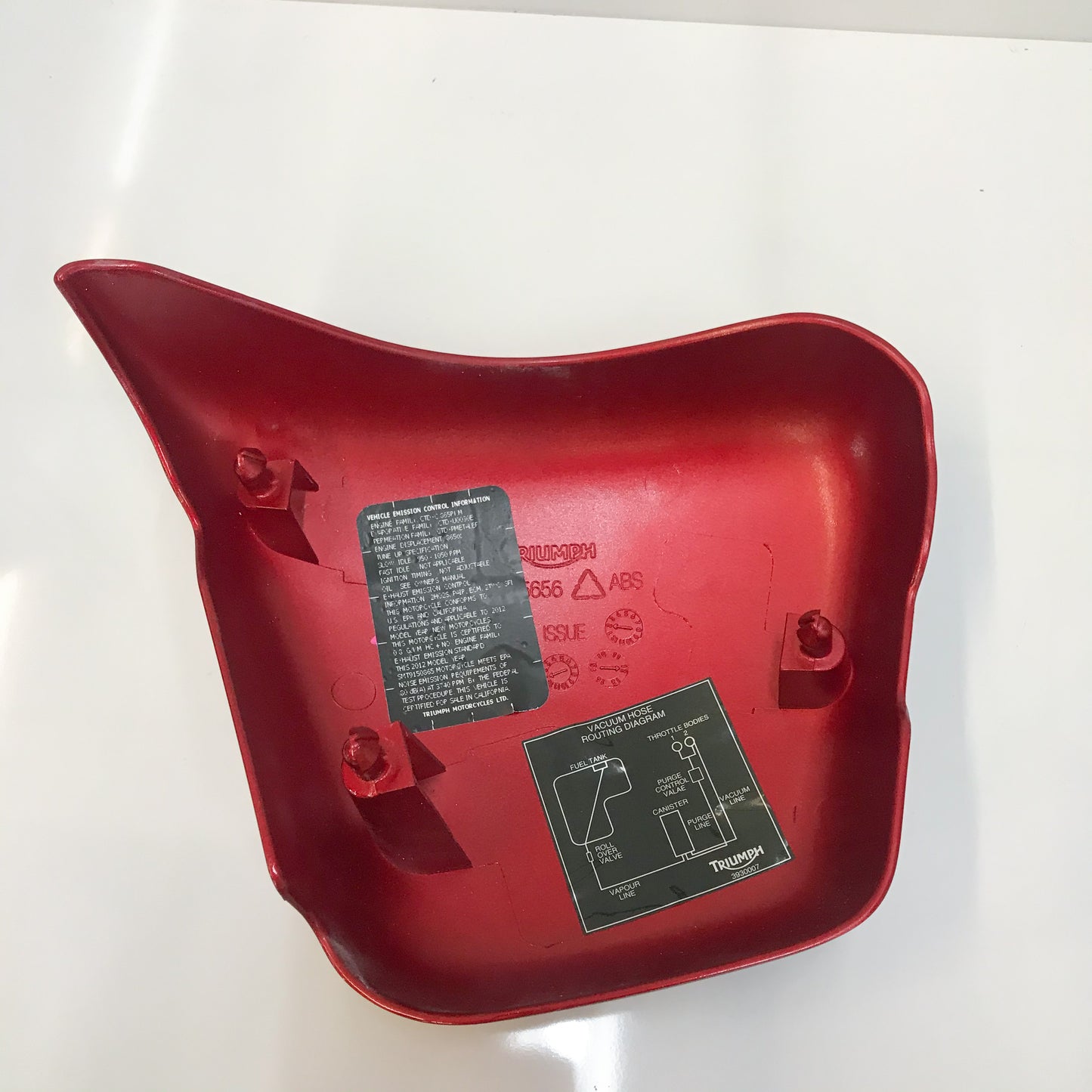 Triumph Speedmaster Cranberry Red Side Panel T230321-CX