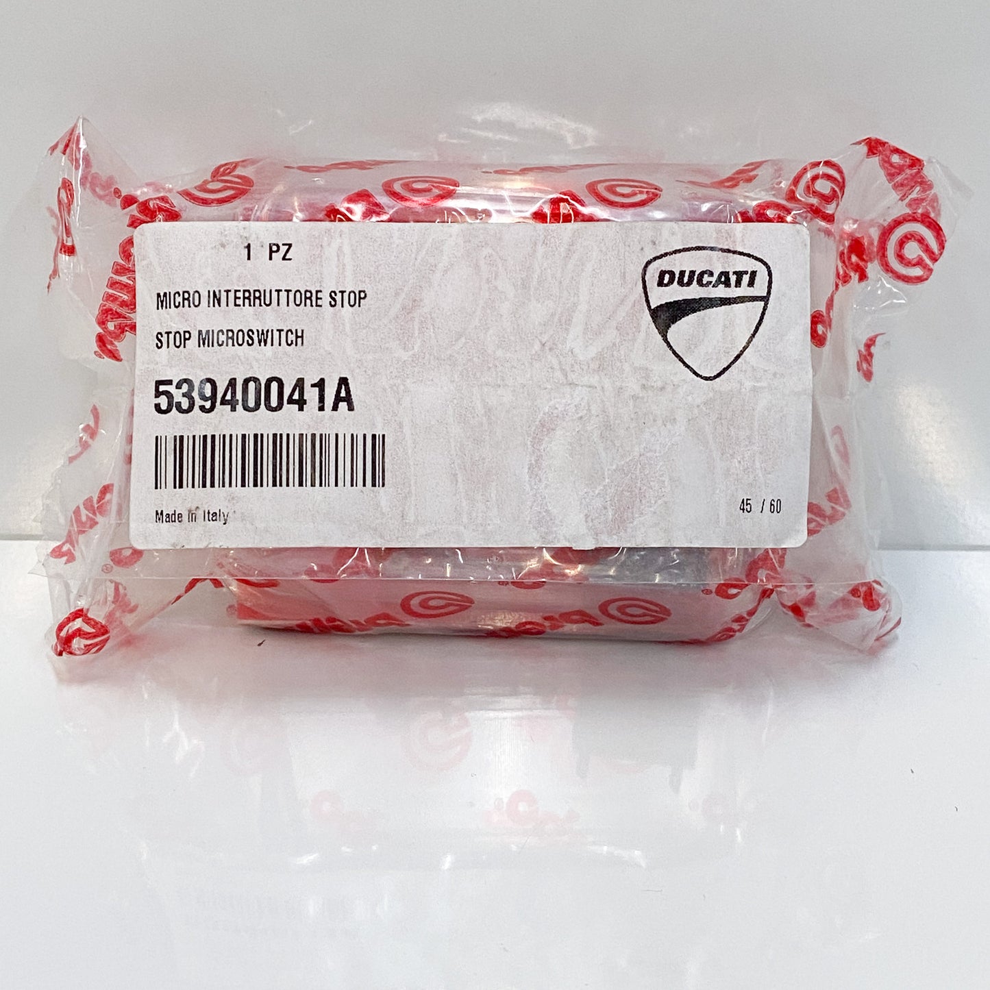 Ducati OEM Stop Microswitch, Front Brake 53940041A