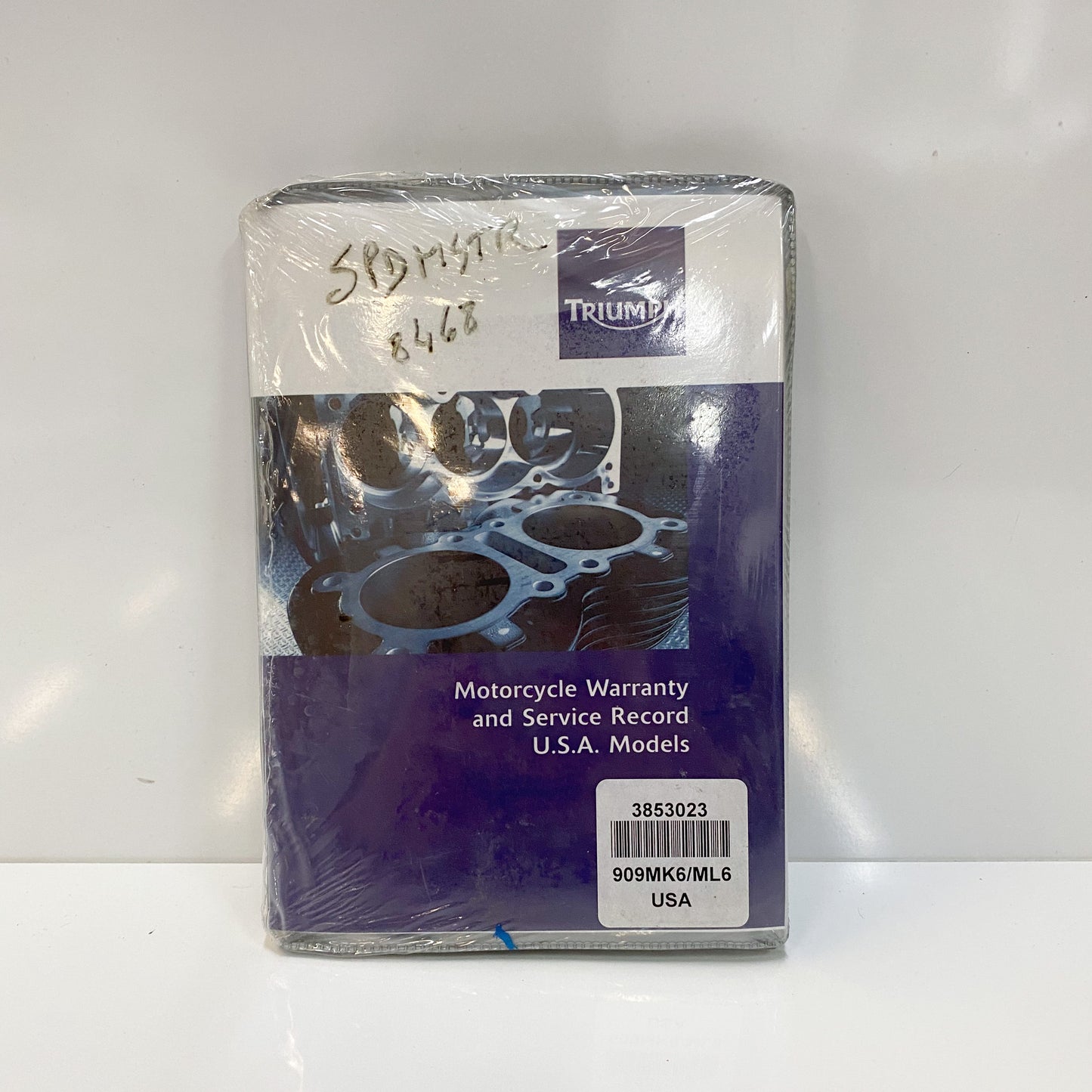 Triumph HANDBOOK ASSEMBLY T3853023-US
