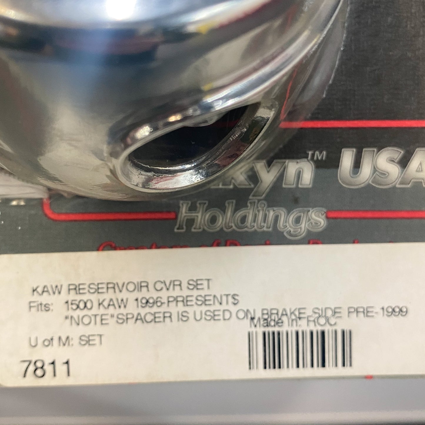 KURYAKYN Kawasaki Reservoir Cover Set Vulcan 1500 -7811