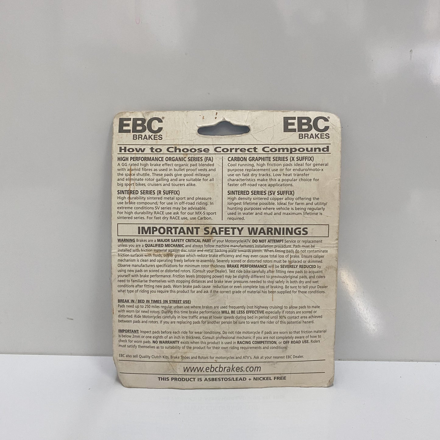 EBC FA193 Brake Pads
